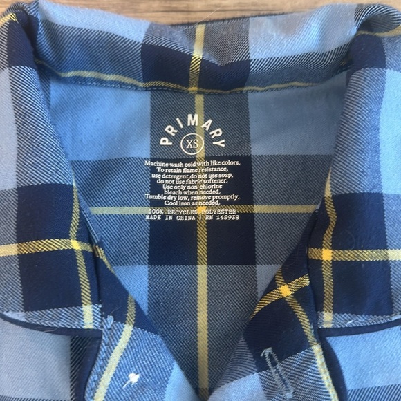 Primary Pajama Set - Picture 2 of 2